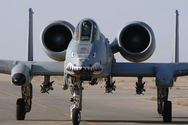Military Aircraft: An A-10 Thunderbolt II by Stocktrek Images
