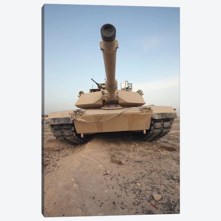 An M-1A1 Main Battle Tank Canvas Print #TRK748} by Stocktrek Images Canvas Art