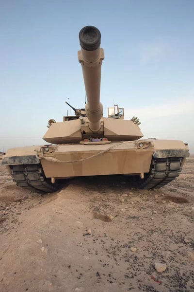Military Vehicles: An M-1A1 Main Battle Tank by Stocktrek Images