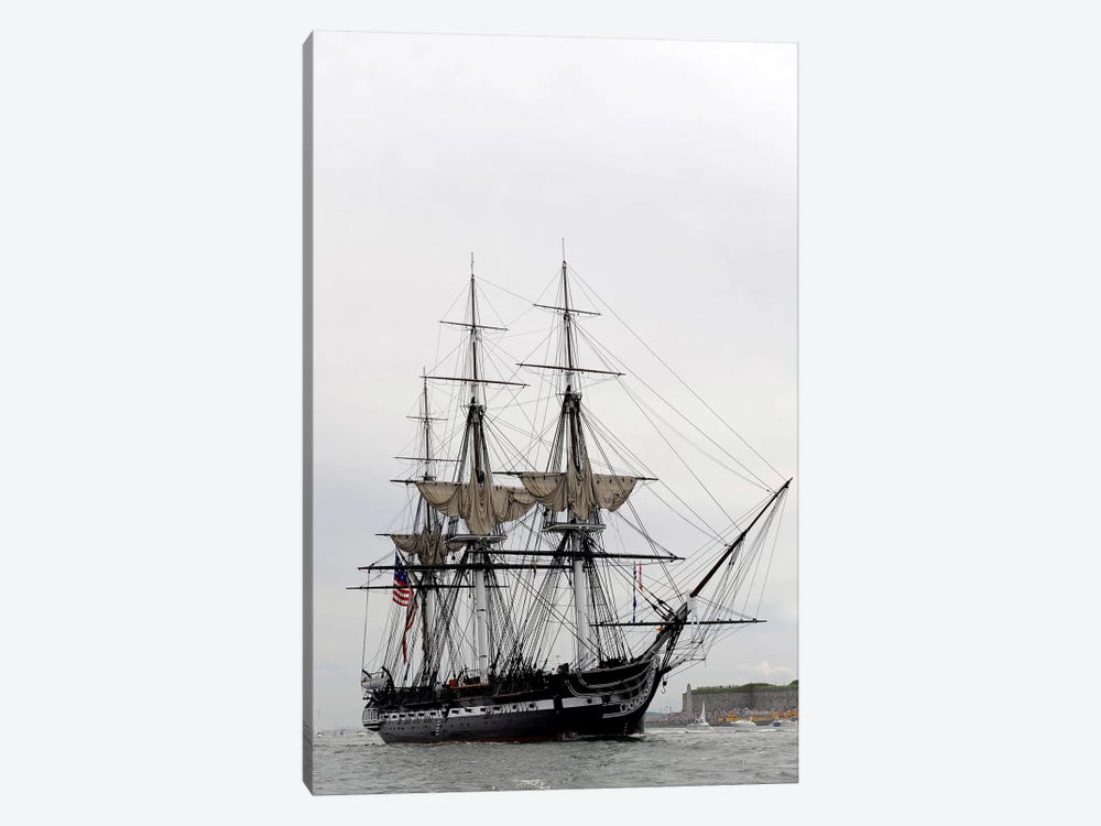 The World's Oldest Commissioned Warship, USS Constitution by Stocktrek Images 1-piece Art Print