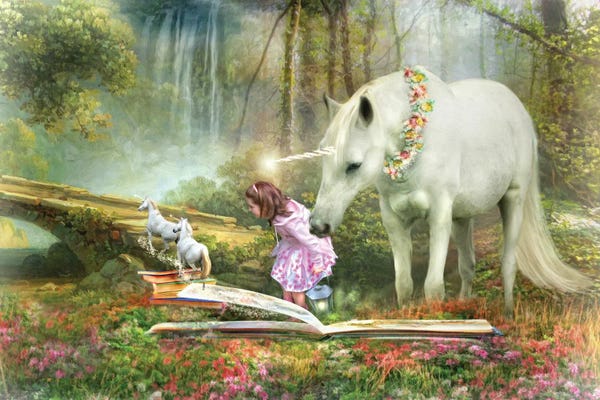Fairytale Scenes: The Unicorn Book Of Magic by Trudi Simmonds