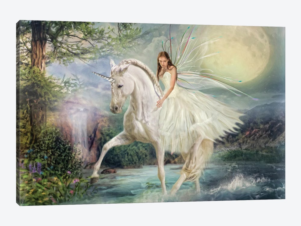 Unicorn Magic by Trudi Simmonds 1-piece Canvas Art Print