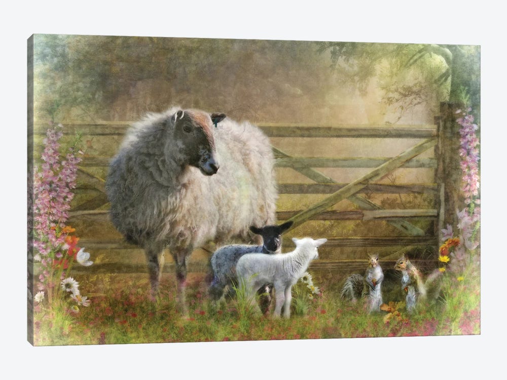 At The Gate by Trudi Simmonds 1-piece Canvas Art