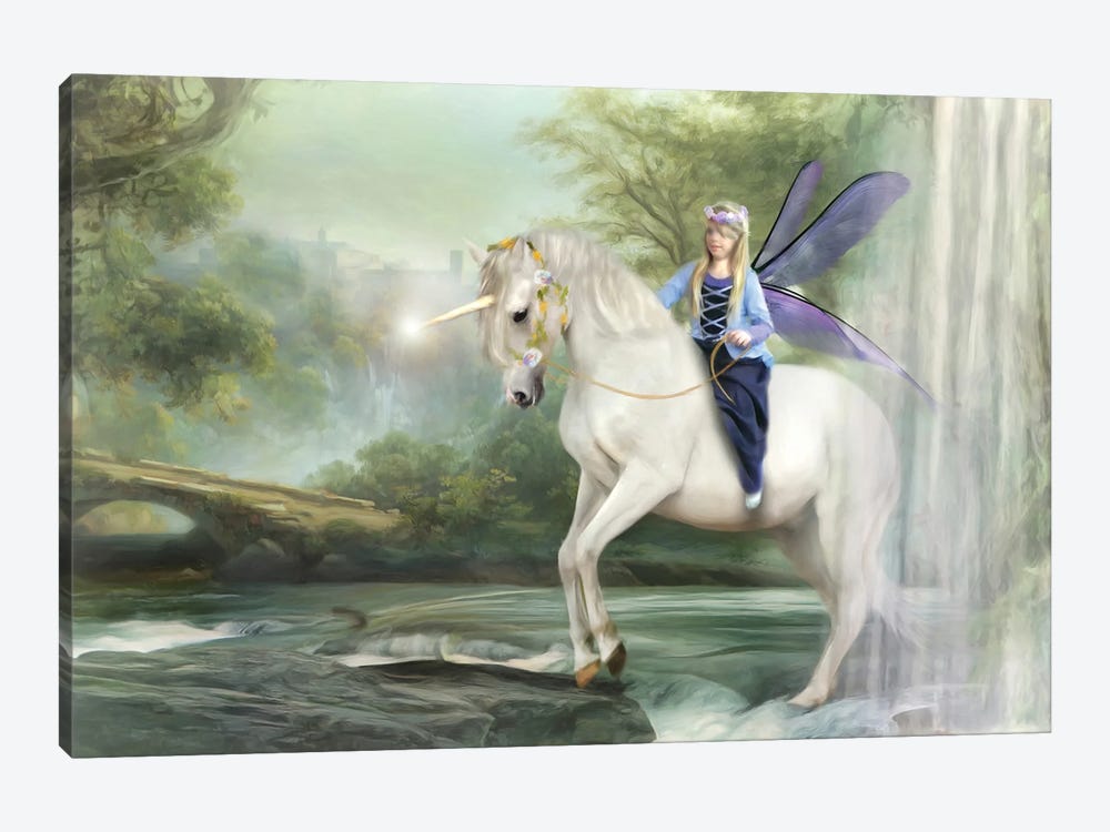 Unicorn Dreamer by Trudi Simmonds 1-piece Art Print