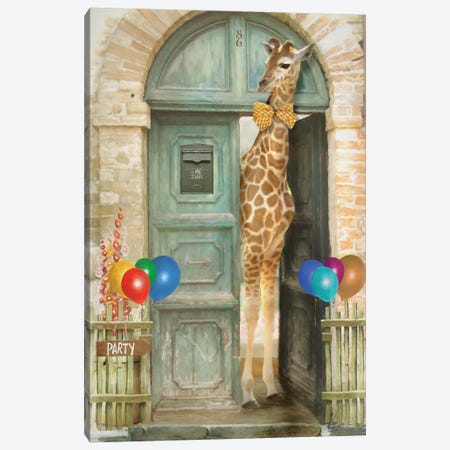 Party Time Canvas Print #TRO174} by Trudi Simmonds Canvas Art Print