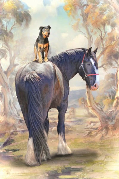 Cream Art - Canvas Prints: The Vantage Point by Trudi Simmonds