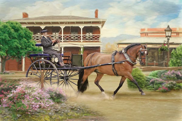 Fine Art Print: Ladies Carriage by Trudi Simmonds