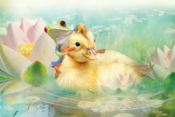 Frogs: Hitching A Ride by Trudi Simmonds