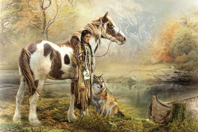 Indian Autumn by Trudi Simmonds art print