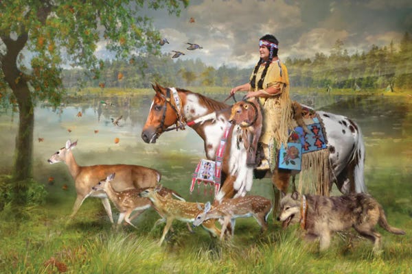 Wolves: Leaves On The Wind by Trudi Simmonds