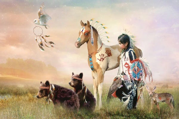 Native American Décor: Little Warriors by Trudi Simmonds