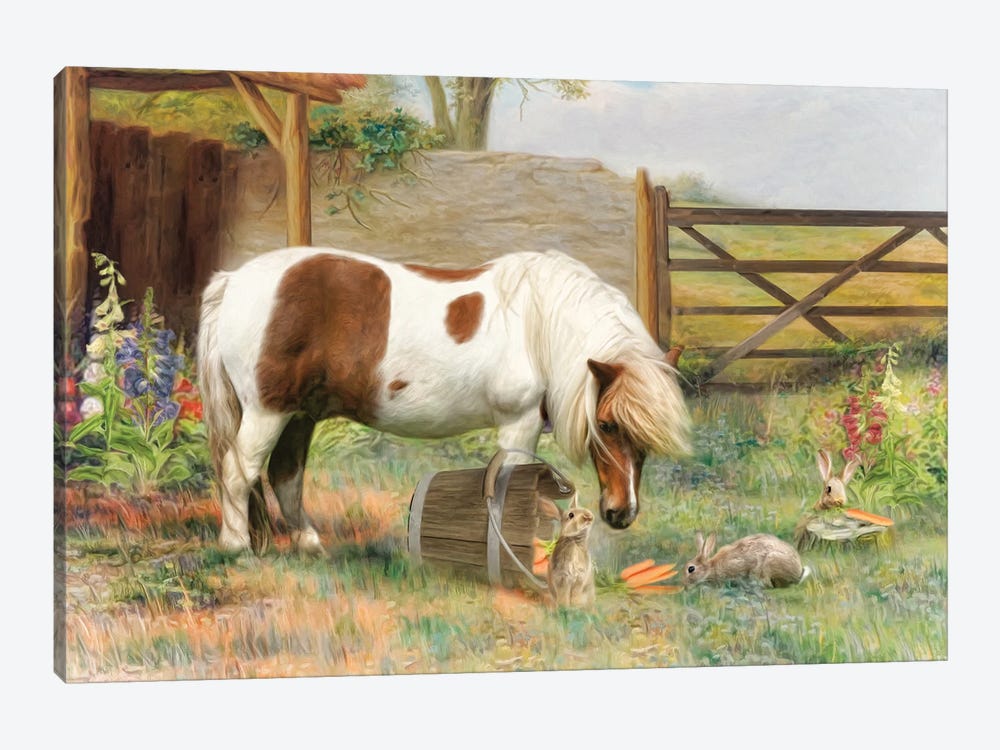 May I Share by Trudi Simmonds 1-piece Canvas Print