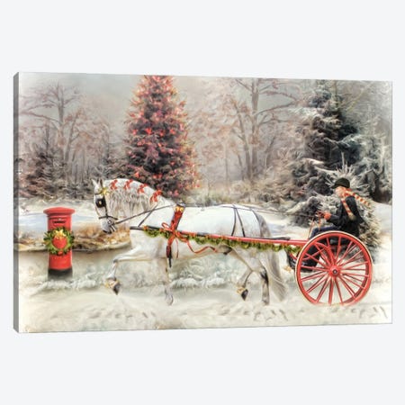 On The Road To Christmas Canvas Print #TRO66} by Trudi Simmonds Canvas Art Print