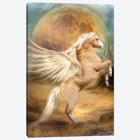 Palomino Pegasus Canvas Print #TRO68} by Trudi Simmonds Canvas Art