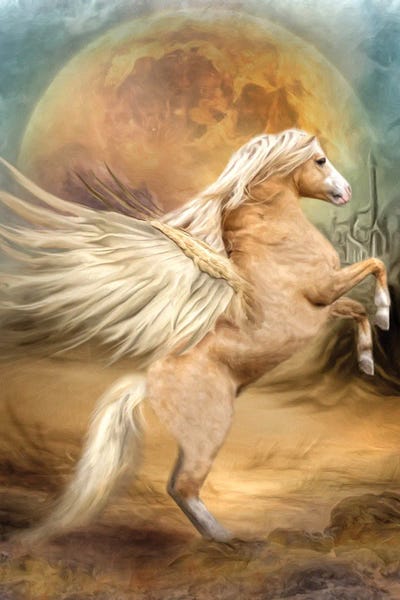 Pegasus: Palomino Pegasus by Trudi Simmonds