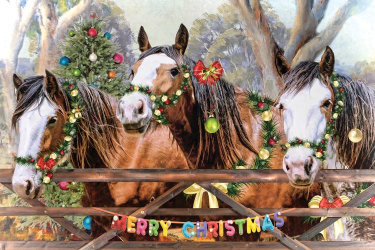 Santas Helpers by Trudi Simmonds wall art