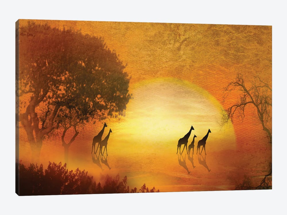 Serenade Of The Serengeti by Trudi Simmonds 1-piece Canvas Wall Art