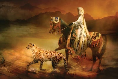 Shifting Sands by Trudi Simmonds metal wall art