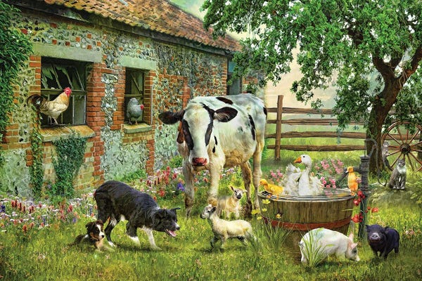 Farm Animals: Barnyard Chatter by Trudi Simmonds