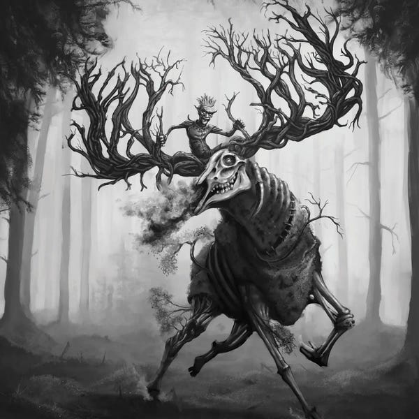 Tero Porthan: Goblin's Elk, Hiiden Hirvi by Tero Porthan
