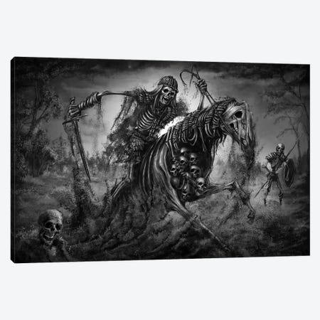 Army Of The Dead Canvas Print #TRP1} by Tero Porthan Canvas Art