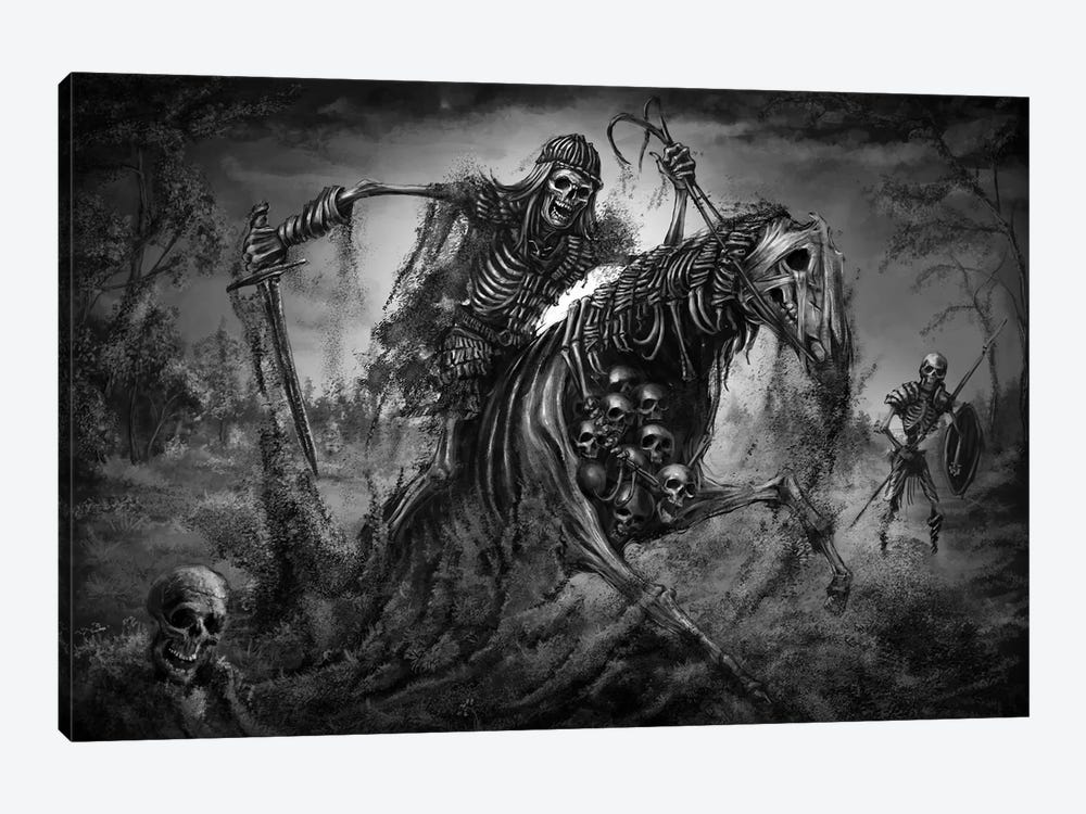 Army Of The Dead by Tero Porthan 1-piece Canvas Wall Art