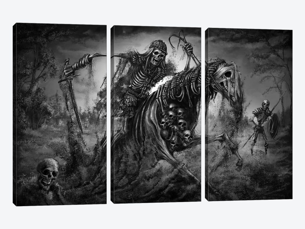 Army Of The Dead by Tero Porthan 3-piece Canvas Artwork
