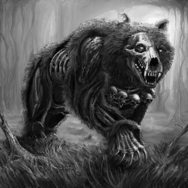 Skeletons: Bear Of Tuoni by Tero Porthan