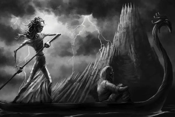 Grim Reaper: Tuonela Ferry by Tero Porthan