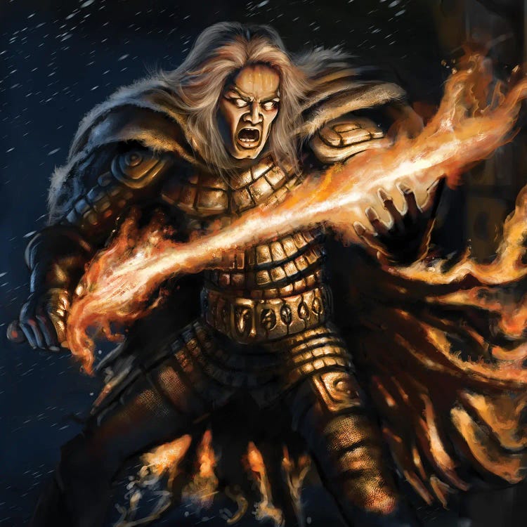 Warrior Shaman by Tero Porthan wall art