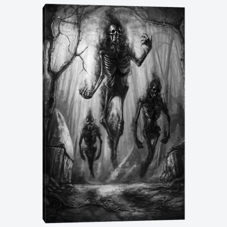 The Restless Dead Canvas Print #TRP58} by Tero Porthan Canvas Wall Art