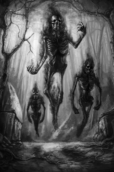 Skeletons: The Restless Dead by Tero Porthan