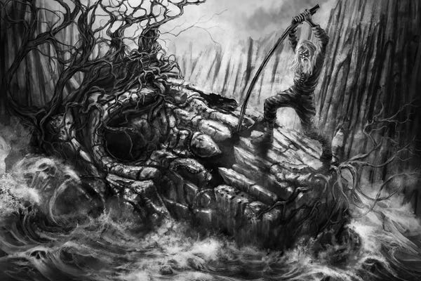 Tero Porthan: Dead Shaman Antero Vipunen by Tero Porthan