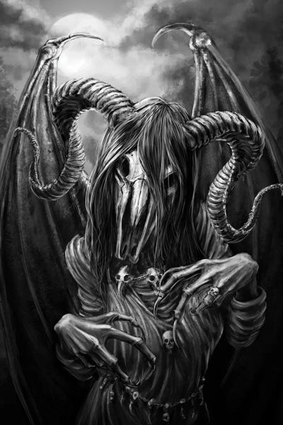 Goth Art: Ajatar Forest Goddess by Tero Porthan