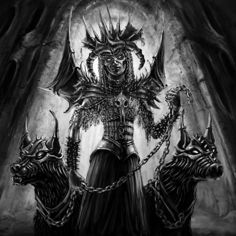 Goblin Hiisi Queen by Tero Porthan wall art