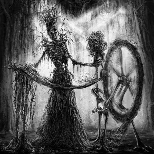 Skeletons: Suonetar, Lady Of Veins by Tero Porthan