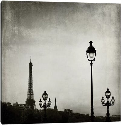 Paris Skyline Canvas Art Print