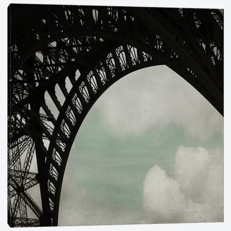 Eiffel Paris I Canvas Print #TRT2} by Tracey Telik Canvas Artwork