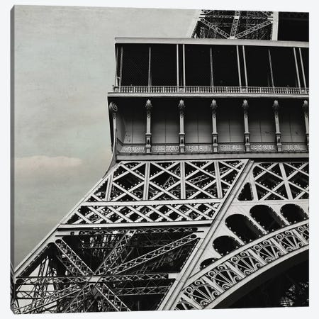 Eiffel Paris III Canvas Print #TRT4} by Tracey Telik Canvas Art Print