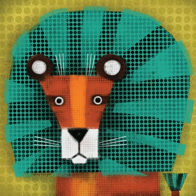 Blue Mane by Terry Runyan canvas print