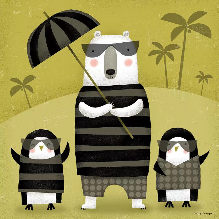 On Holiday by Terry Runyan wall art