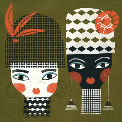 Accessories by Terry Runyan multi panel art