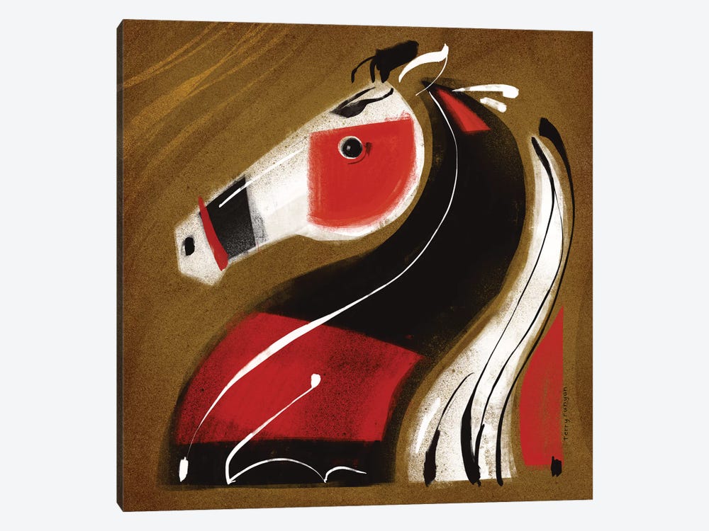 Crazy Horse by Terry Runyan 1-piece Art Print