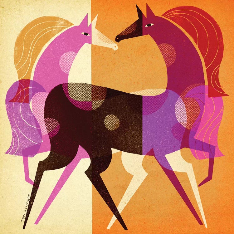 Equestrian Dream by Terry Runyan wall art