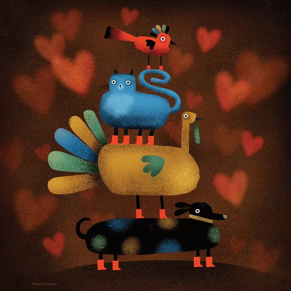 Dachshunds: Freindsgiving! by Terry Runyan