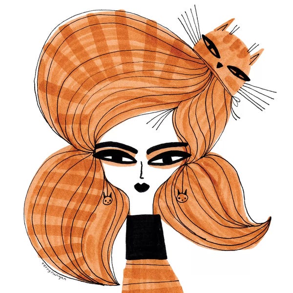Orange Tabby Hair