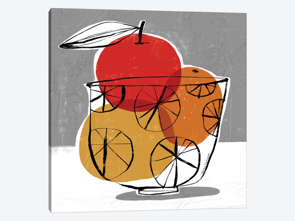 Simple Fruit by Terry Runyan 1-piece Canvas Artwork