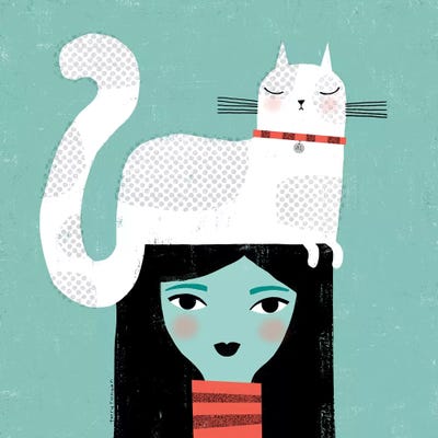 Cat Attitude by Terry Runyan canvas print