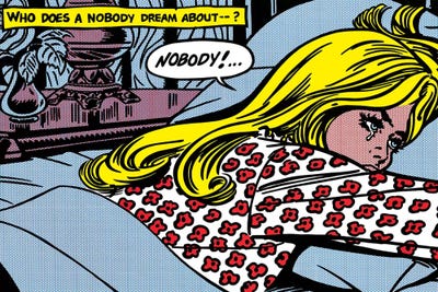 Nobody by Toni Sanchez canvas print