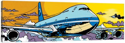 747 Canvas Art Print - Business & Office